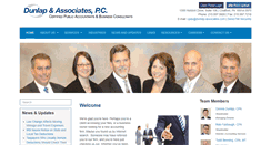 Desktop Screenshot of dunlap-associates.com